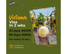 Vietnam Tourist Visa Processing
